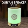 Haut-parleur Bluetooth sans fil portable SQ-122, Islam musulman, lampe tactile, régule 3 lecteur Coran, haut-parleur