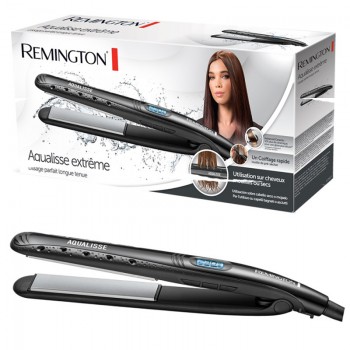 Lisseur Cheveux Remington Aqualisse Extrême Noir S7307
