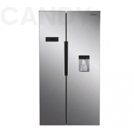 Réfrigérateur Side By Side Candy 529 Litres Nofrost Inox