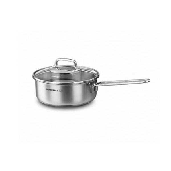 Casserole avec Couvercle PERLA 16×8 cm / 1,6 Lt A1648