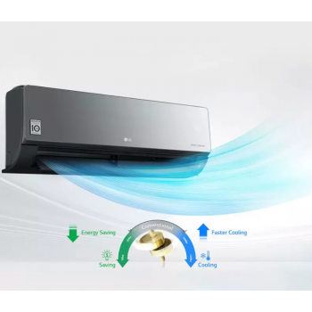 Climatiseur Dual Inverter LG 24000BTU Chaud Froid ARTCOOL Mirror WiFi - Garantie 3ans
