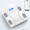 Balance Numérique Intelligente de Graisse Corporelle, Analyseur de Composition Corporelle, LED, Bluetooth, pour la Maison