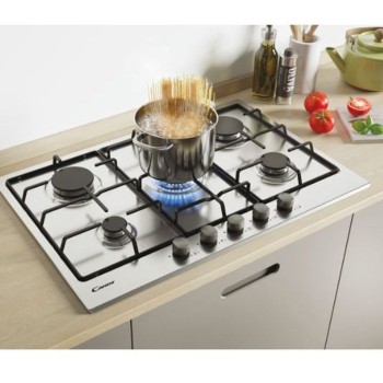 Plaque De Cuisson Candy 5 Feux Inox CHW7X