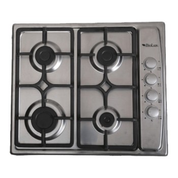 Plaque De Cuisson Biolux 5850X 4 Feux 60Cm - Inox