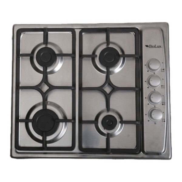 Plaque De Cuisson Biolux 5850X 4 Feux 60Cm - Inox