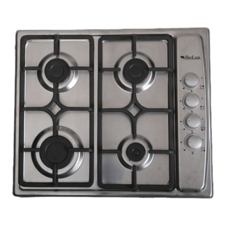 Plaque De Cuisson Biolux 5850X 4 Feux 60Cm - Inox