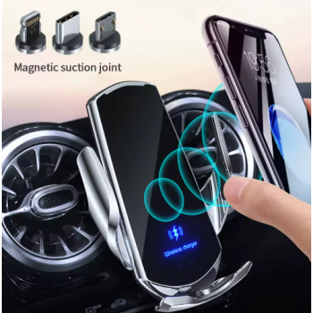 Chargeur de voiture intelligent sans fil - Rotation à 360 °