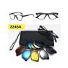 Lunettes 6 En 1 – Monture et 5 Appliques Polarisées 2246A