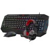 Ensemble Gaming Clavier + Souris + Tapis + Casque Havit KB501CM