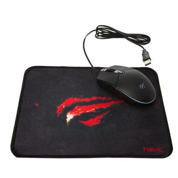 Ensemble Gaming Clavier + Souris + Tapis + Casque Havit KB501CM