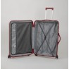 Set de trois valises avec roues démontables - Titou - Crème rouge bordeaux