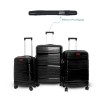 Ensemble de 3 Valises TITOU roues démontables Avec Afficheur Pese Bagage