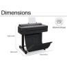 Imprimante Grand Format HP DesignJet T630 24 pouces A1 Wifi