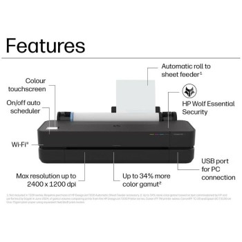 Imprimante HP DesignJet T230 24 Pouces A1 Printer