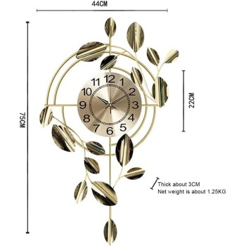 Horloge murale style moderne