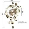 Horloge murale style moderne