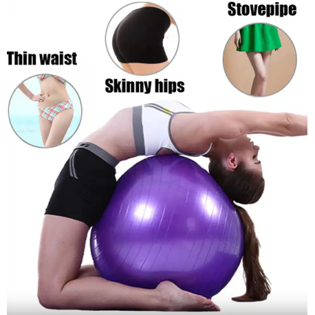 Balle de Yoga 65cm, balle d’équilibre, de Fitness