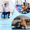 Balle de Yoga 65cm, balle d’équilibre, de Fitness