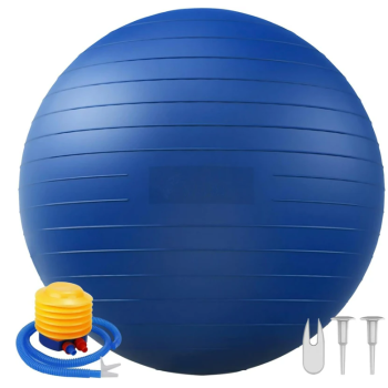 Balle de Yoga 65cm, balle d’équilibre, de Fitness