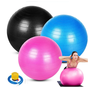 Balle de Yoga 65cm, balle d’équilibre, de Fitness