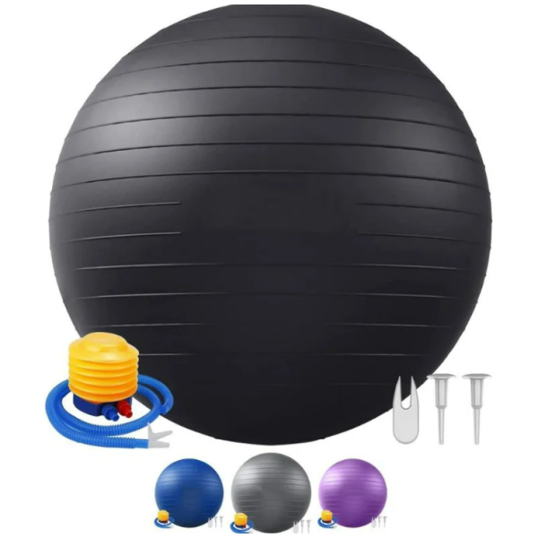 Balle de Yoga 65cm, balle d’équilibre, de Fitness