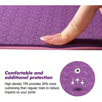 Tapis de Yoga Confortable et Antidérapant