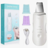 Pelle en cuir hydratante et nettoyante avec massage par vibrations