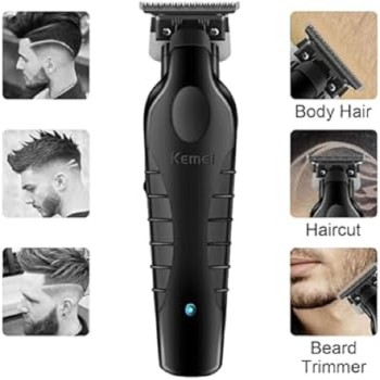 Kemei 2299 Tondeuse À Cheveux Professionnelle Sans Fil