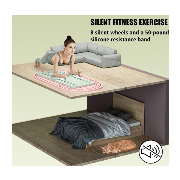 Planche de Pilates Antelat 5-en-1, ensemble de Cote dIvoire