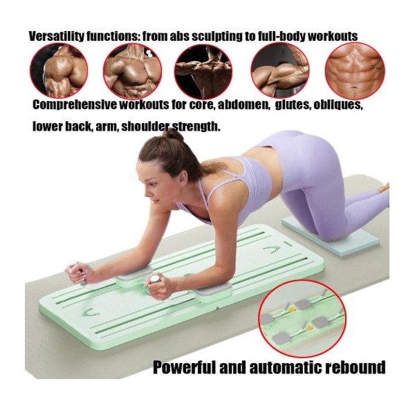 Planche D'exercice Pilates Reformer - Plaque Airplane En Bois Et Noir, Dimensions 48x12x6 Cm, Neuve
