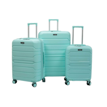Set de trois valises - Titou - Vert-eau