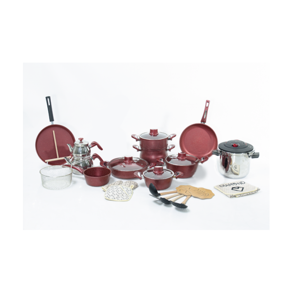 Batterie 32 PCS Granite Diamond