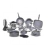 Batterie granite OMS 24 pièces - Gris