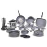 Batterie granite OMS 24 pièces - Gris