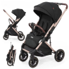 POUSSETTE VALISE KIDILO 6530PRO Avec cache pied - NOIR