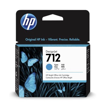 Cartouche d'encre d'origine HP 712 - Cyan