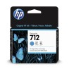 Cartouche d'encre d'origine HP 712 - Cyan