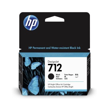 Cartouche d'encre d'origine HP 712 - Noir