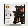 Accessoires de cuisine 18 boîtes de fer rotatif à épices de roue