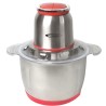 Hachoir Bol Florence 3 Litres 1000W Inox et Rouge – AT7002R