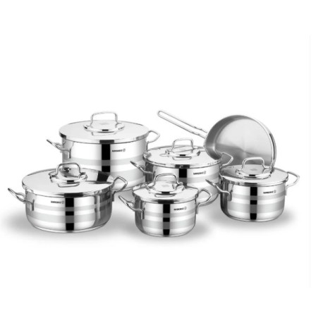 Ensemble de cuisine Korkmaz A2051 Astron 11 pièces XL