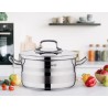 Batterie de cuisine en acier inoxydable 14 pièces Korkmaz Astron