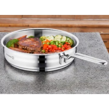 Batterie de cuisine en acier inoxydable 14 pièces Korkmaz Astron