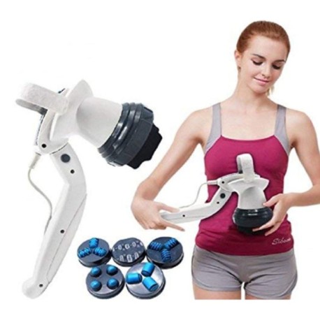 Appareil de massage vibrant chauffant excentré pour le traitement de la cellulite