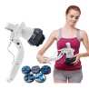 Appareil de massage vibrant chauffant excentré pour le traitement de la cellulite