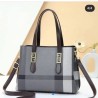 Sac a main - Simili cuir - Noir Beige - Jacaranda Tunisie