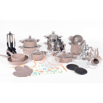 Batterie OMS 38 Pièces Granite - Beige