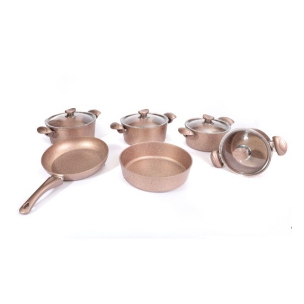 Batterie granite OMS 10 pièces - Bronze