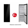 REFRIGERATEUR COMB TELEFUNKEN 341 LITRES NO FROST NOIR MIROIR