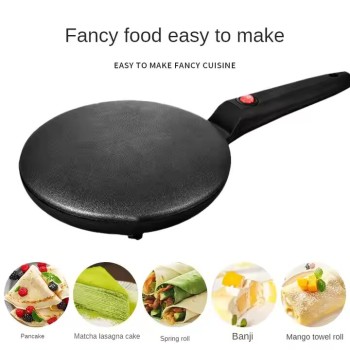 Crêpière Electrique Lexical Noir 600W 20Cm
